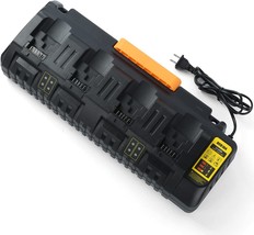 Battery Charger Dcb104, A 4-Port Battery Charger Compatible With Dewalt 12V 20V - $86.98