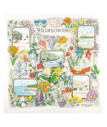 Printed Image Wildflowers Bandanna 22" x 22" Wild Flowers Morning Glory Lupine - €9,92 EUR