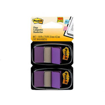 Post-it Twin Pack Flags 100pcs - Purple - £15.65 GBP