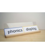 Flashcard holder. Homeschool learning to read. Blending board phonics. - $55.00