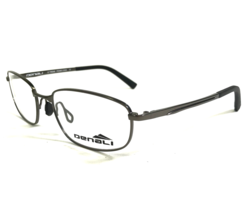 Denali Eyeglasses Frames EXTREME MATT GUN Gunmetal Gray Wrap Wire Rim 55-18-140 - £44.66 GBP