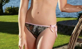 New Mossy Oak Break Up Camo Pink String Hunting Bikini Swimsuit Bottom 607121 Xs - £13.53 GBP