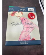 Hanes Suitable Attire N006X Non-Control Top Sheer Toe Pantyhose Nude Siz... - $10.45 CAD