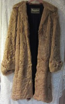 Vintage curly lamb swing coat - £185.68 GBP
