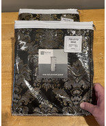 JCPenney Home Onyx Mayfair Rod Pocket Panel Curtains 54 X 84” Floral Pai... - $69.29