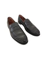ALLEN EDMONDS ASCHER Black Leather Penny Loafer Slip On Shoes Size 12 - €64,98 EUR