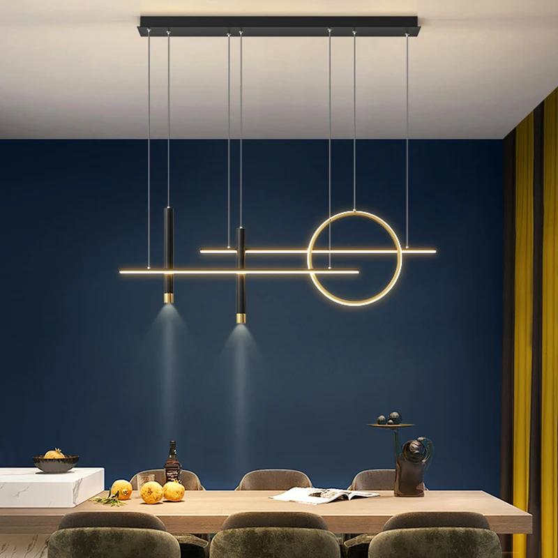 Modern home decor Chandeliers for dining room lustre pendant lights hanging - $291.02+