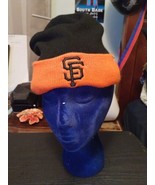 ‘47 Brand San Francisco Giants MLB Black &amp; Orange Beanie Hat - £11.60 GBP