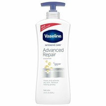 Vaseline Intensive Care hand and body lotion Advanced Repair Unscented 2... - $25.73