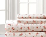 - Soft Microfiber Rose Printed Sheets - Luxurious Microfiber Bed Sheets ... - $42.99