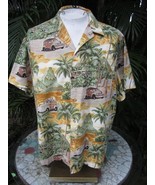 Made in Hawaiian shirt XL 26 pit to pit RJC cotton puddle hopper woodie surfing