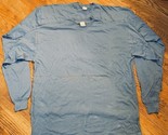 Two (2) Big Body Club Blue 3X Shirts Long Sleeve 100% Cotton USA Made *R... - $13.50