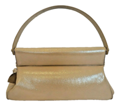 Authenticity Guarantee

CHRISTIAN DIOR Beige Shimmer Leather &quot;BABE&quot; Fram... - $1,799.99