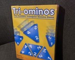 Tri-Ominoes The Classic Triangular Domino Game, 2007, Pressman - $23.76