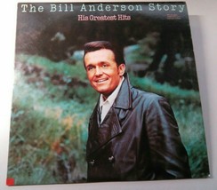 Bill Anderson Story Double Record Inscibed Signed Autographed Lp Album Country - £38.70 GBP