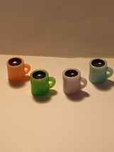 1/12 scale Miniature 4pc Coffee cups. - €2,56 EUR