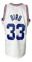 Larry Bird Signed Celtics All Star M&amp;N Hardwood Classics Swingman Jersey... - $387.98