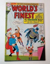 Worlds Finest #152 Superman Batman Colossal Kids 1965 DC Comics Fine - £14.54 GBP