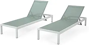 Christopher Knight Home Vanessa Coral Outdoor Chaise Lounges (Set of 2),... - $718.99
