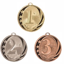 1st 2nd 3rd Place Medals 400 Medals Total with Special Color Choice of L... - $640.00