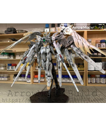ArrowModelBuild Wing Gundam Snow White Built &amp; Painted MG 1/100 Model Kit - £778.48 GBP
