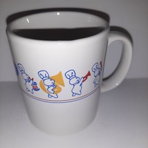 Corelle Vintage Pillsbury Doughboy Marching Band Coffee Tea Mug Cup 1991 FUN - $14.85