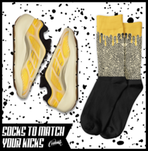 ELE Socks for Y 700 V3 Mono Safflower Yellow Butter Natural Shirt 350 500 1 - £16.22 GBP