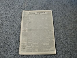 Geauga Republican, Wednesday, March 9, 1881- Chardon, Ohio Newspaper. - £14.83 GBP