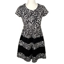 InGirl Black White Banded SS Dress 16 0163 - €20,57 EUR