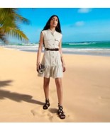 BANANA REPUBLIC Factory Cream Tencel Button Down Dress Size M NEW $110 - $60.69 CAD