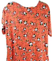 Disney LulaRoe Shirt Top Size Medium Orange Minnie Mouse - £10.02 GBP