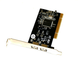 ADAPTEC 2217600-R PCI TO USB BOARD, AUA-2000C, REV: A 0612, 2217600R - £39.76 GBP