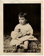 MARY JANE IRVING (c.1917) Vintage Original Triangle 8x10 Silent Film Child Star  - $25.00