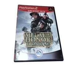 Sony Play Station 2 PS2 2002 Medal Of Honor Frontline Very Good W/MANUAL - £7.90 GBP