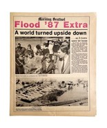 1987 Kennebec Flood Newspaper Morning Sentinel Maine 87 Flood Extra Alt ... - £14.15 GBP