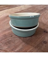 2 DENBY Stoneware 4&quot;  Manor Green Ramekin Cups - €15,50 EUR