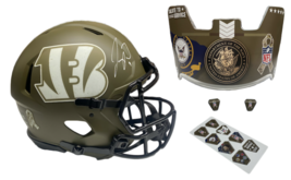 Joe Burrow Autographed Bengals STS - Navy Ed. - Speed Authentic Helmet Fanatics - £1,075.53 GBP
