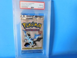 1999 WOTC-POKEMON Fossil Foil Pack Psa Graded NM-MT 8 Aerodactyl - £301.15 GBP