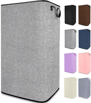 SNIGJAT Large Laundry Hamper, Tall Laundry Hamper with Sturdy Handles, Hampers f - £27.39 GBP