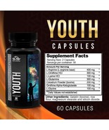 Youth Capsules Hormone Booster. Natural Organic  Feel and Look Young Again - $104.26 CAD