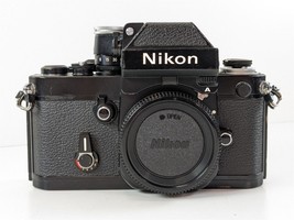 Nikon F2 F2A Photomic SLR 35mm Film Camera with DP-11 Meter Head Black Body - £193.60 GBP