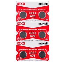 Genuinebattery Maxell LR44 Battery, 1.5VMicro Alkaline Button Coin Cell Pack of6 - £13.51 GBP