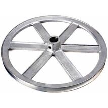 Chicago Die Cast 600A 6&quot; x 5/8&quot; Die-Cast V-Grooved Pulley - €25,10 EUR