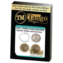 Euro-Dollar Scotch And Soda (ED000) (Quarter Dollar and 1 Euro) by Tango Magic - £28.66 GBP