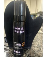 SELF TANNER Mousse b.tan &#39;Love At First Tan&#39; Violet-Based  W/Mitt Open B... - £10.36 GBP