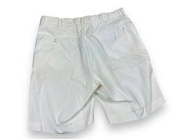 Vtg 1960s Campus Men’s Never-Iron White  Slacks Shorts 30”W x 8” Inseam - £15.18 GBP