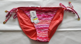 Tommy Bahama Paradise Coral Rainbow Rev String Bottom Size M/M - $10.36
