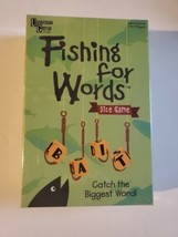 New Sealed Fishing For Words Dice Game by University Games 2-4 Players A... - £10.90 GBP