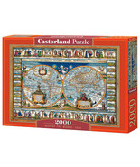 2000 Piece Jigsaw Puzzle, Map of the world 1639, Cartographic map, Historic - €37,35 EUR 2000 Piece Jigsaw Puzzle, Map of the world 1639, Cartographic map, Historic - €37,35 EUR