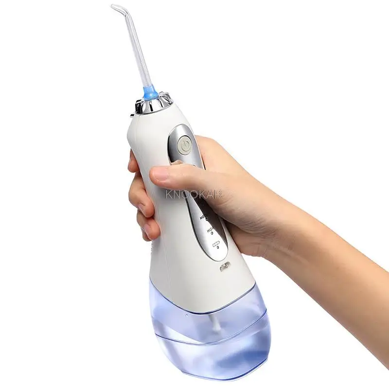 Hand-held portable red teeth water flossing cleaning machine Household e... - $96.27